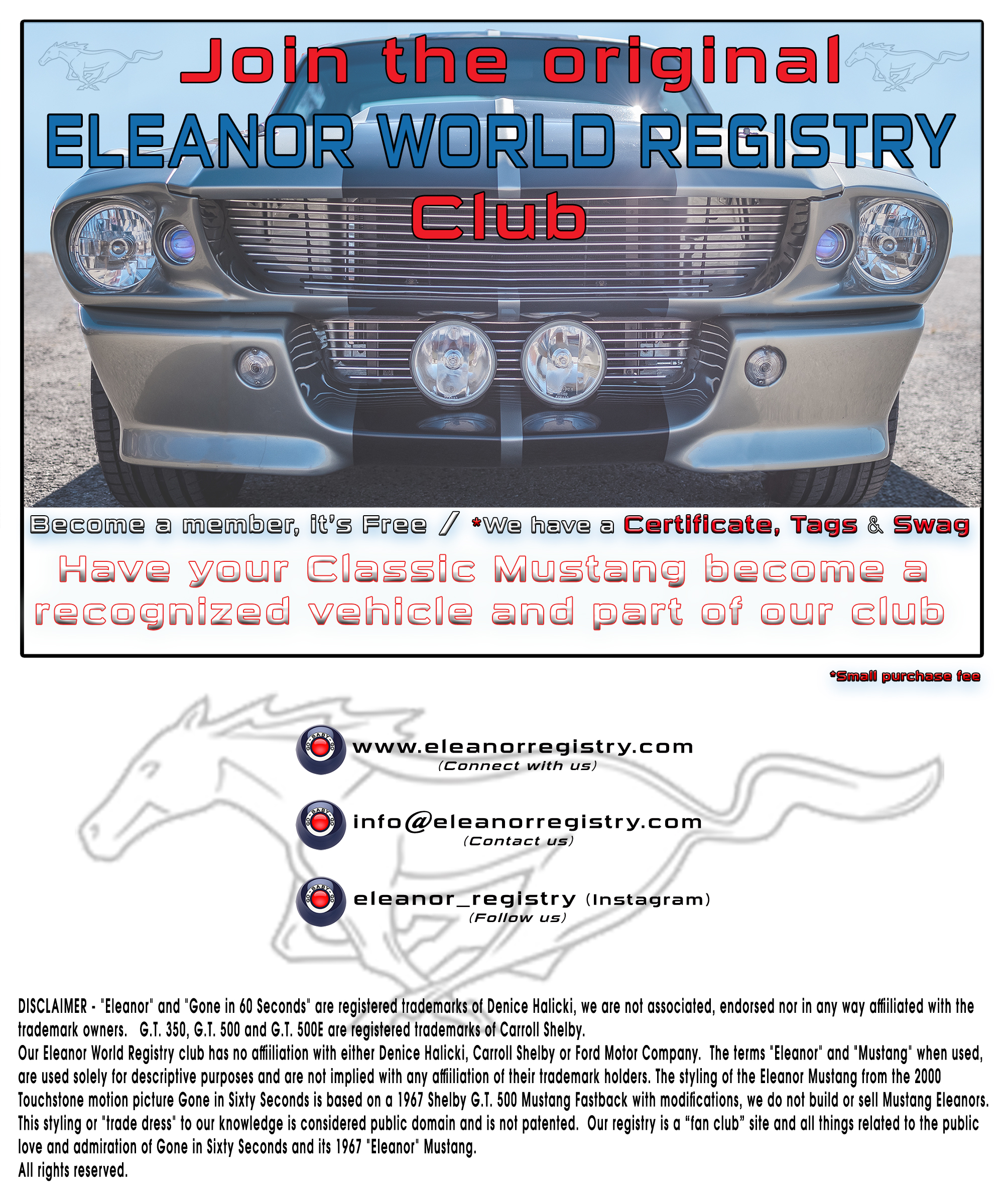 Eleanor Registry Coming Soon
